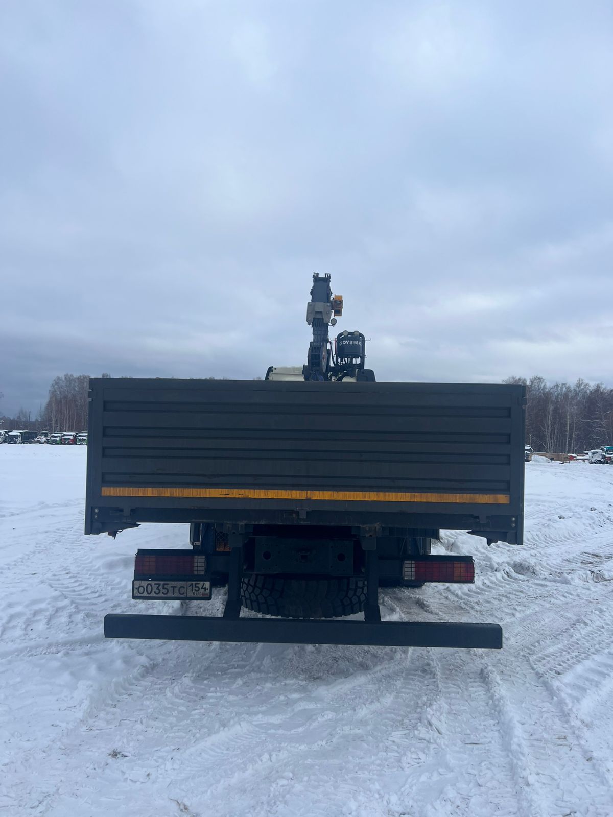 Строительные подъемные машины (СПМ) 7327* на шасси FAW CA 3250 6x4 Бортовой с КМУ 2023 г. - фото 9