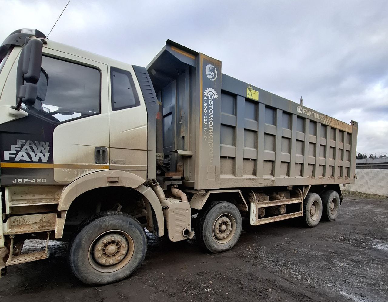 FAW J6 8x4 Самосвал 2023 г. - фото 12