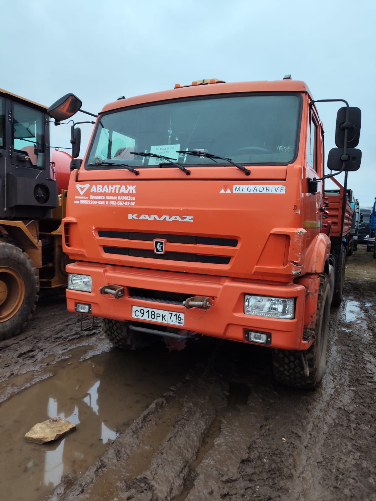 КамАЗ 43118 6x6 Бортовой с КМУ 2022 г.