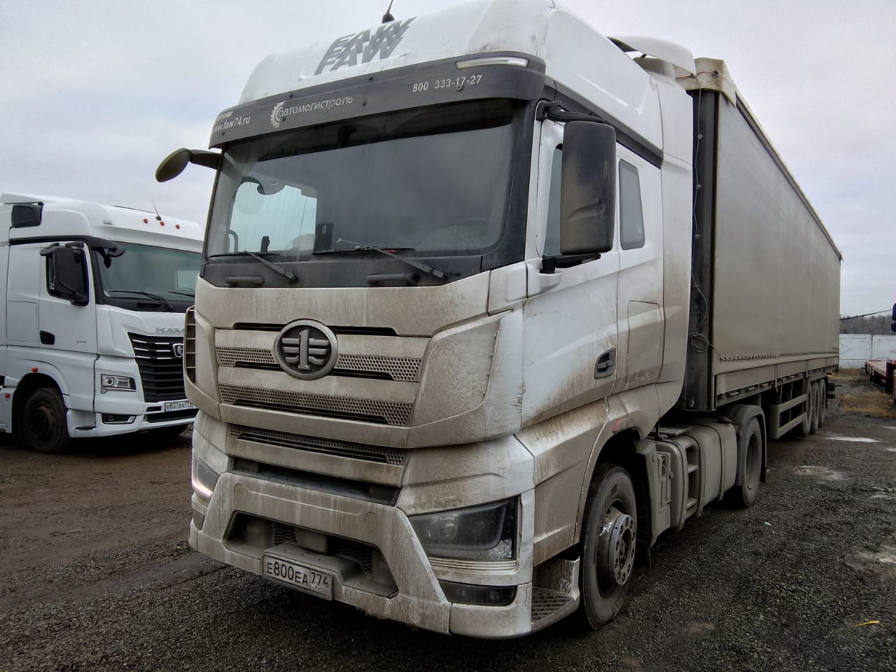 FAW J7 4x2 Седельный тягач 2023 г. - фото 3