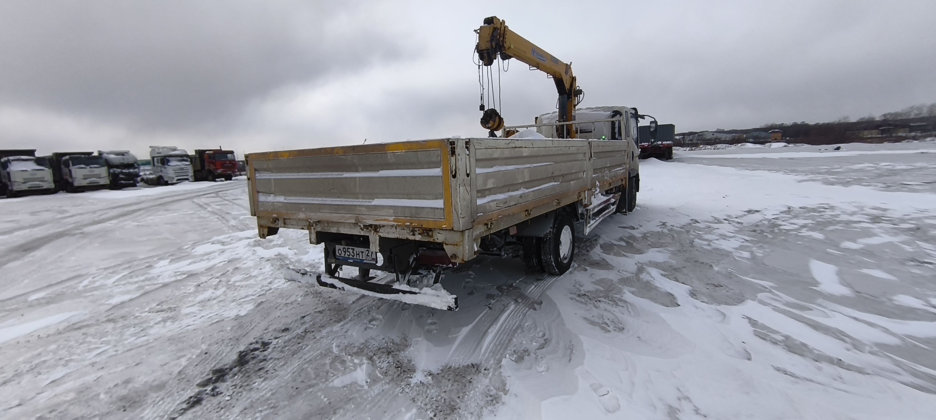 FAW Tiger V 4x2 Бортовой с КМУ 2023 г. - фото 7