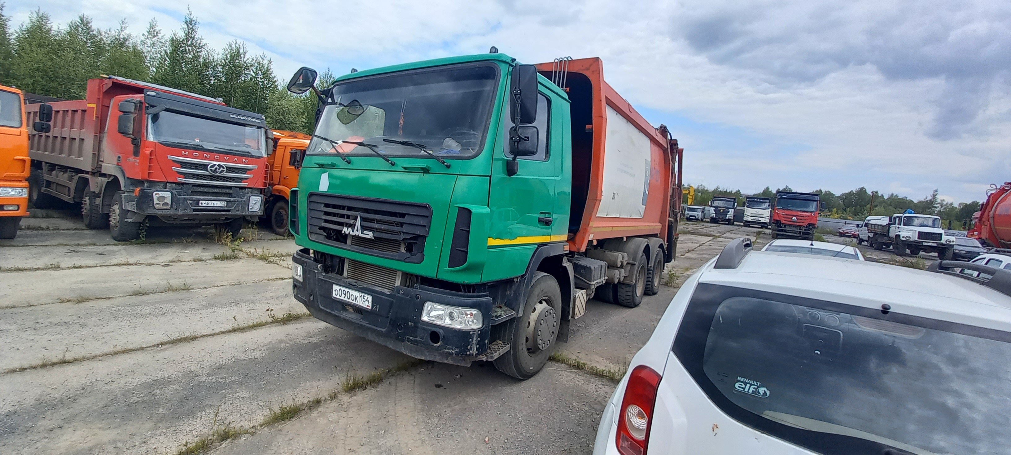 Мценский завод Коммаш КО-427* на шасси МАЗ 6312 6x4 Мусоровоз 2016 г. - фото 3