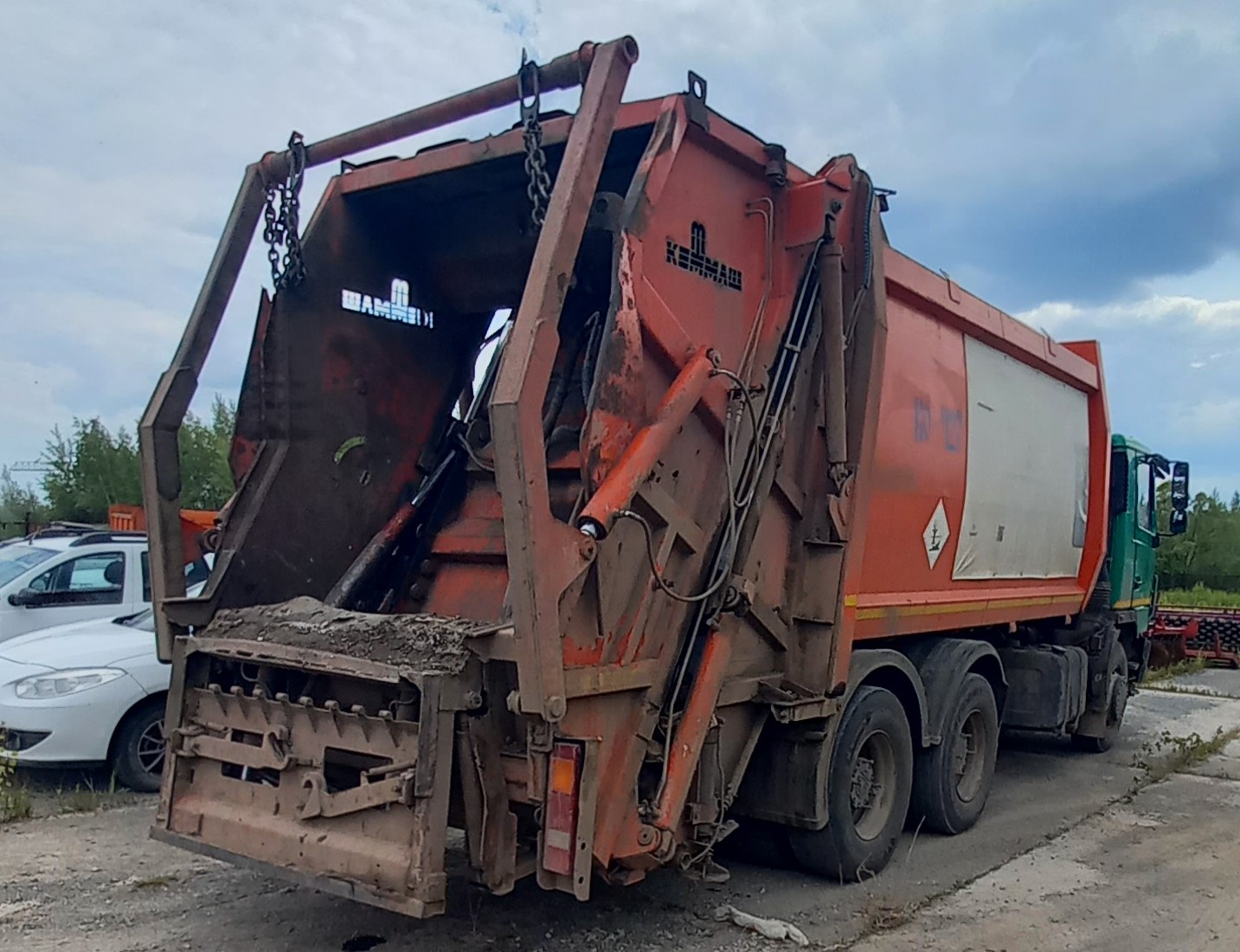 Мценский завод Коммаш КО-427* на шасси МАЗ 6312 6x4 Мусоровоз 2016 г. - фото 5