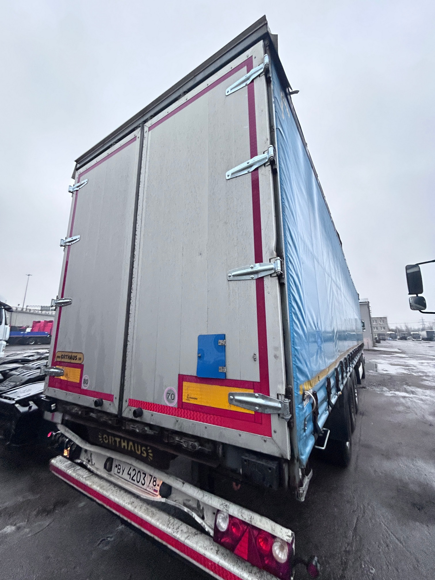 Полуприцеп ORTHAUS VNS060 (шторно-бортовой) 2018 г. - фото 13