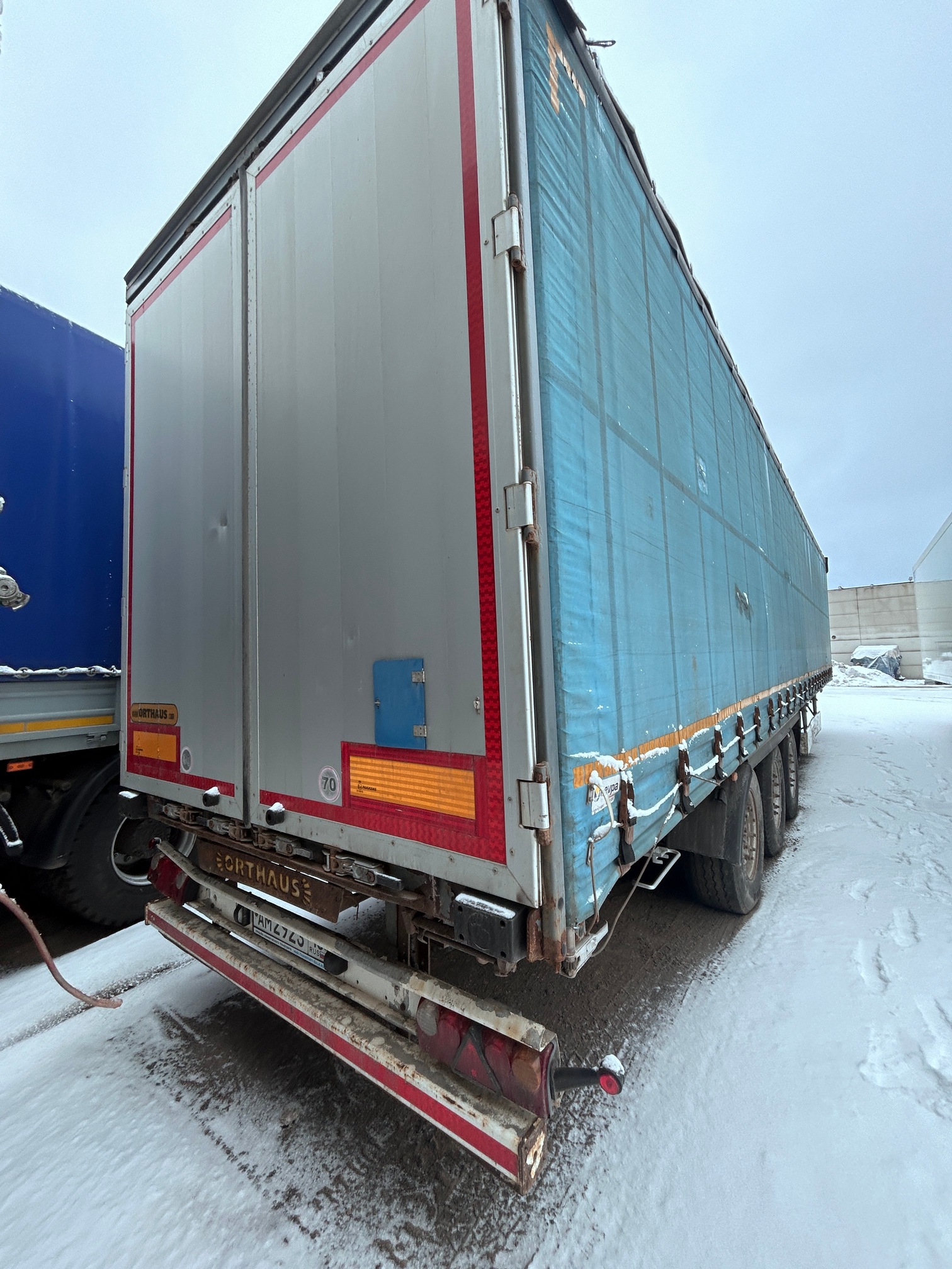 Полуприцеп ORTHAUS VNS060 (шторно-бортовой) 2018 г. - фото 18