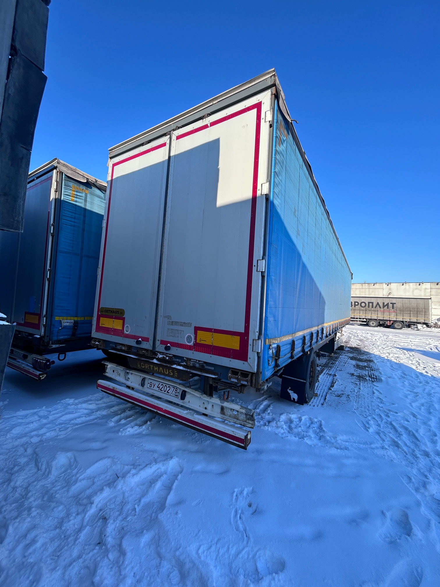 Полуприцеп ORTHAUS VNS060 (шторно-бортовой) 2018 г. - фото 11