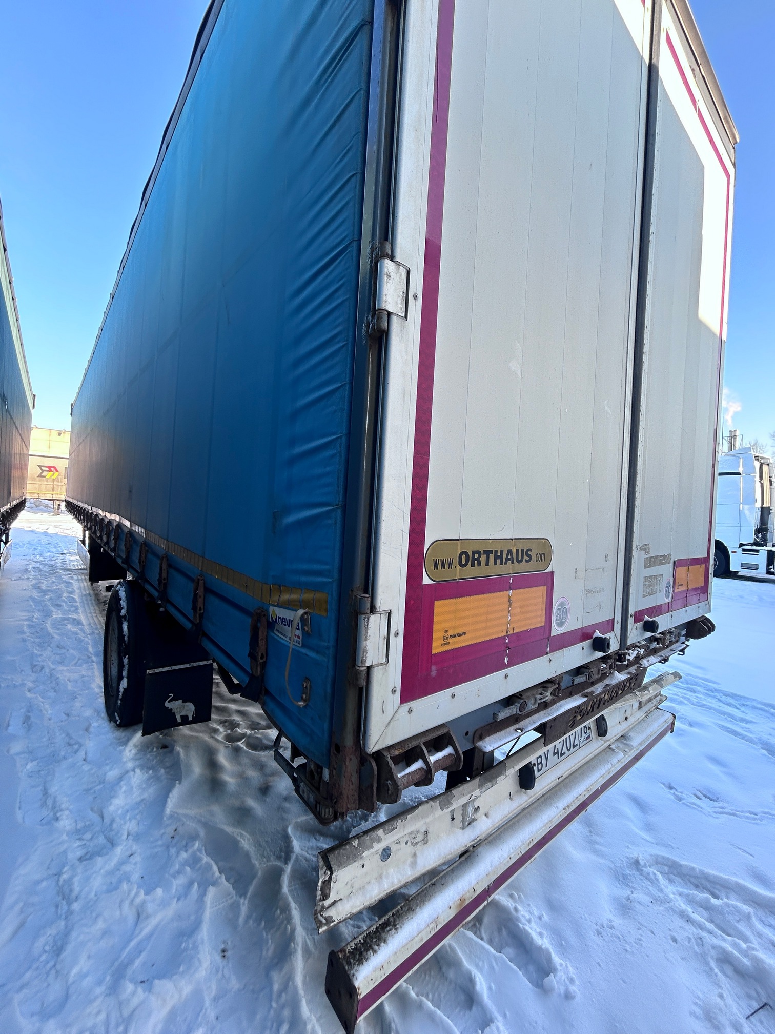 Полуприцеп ORTHAUS VNS060 (шторно-бортовой) 2018 г. - фото 13