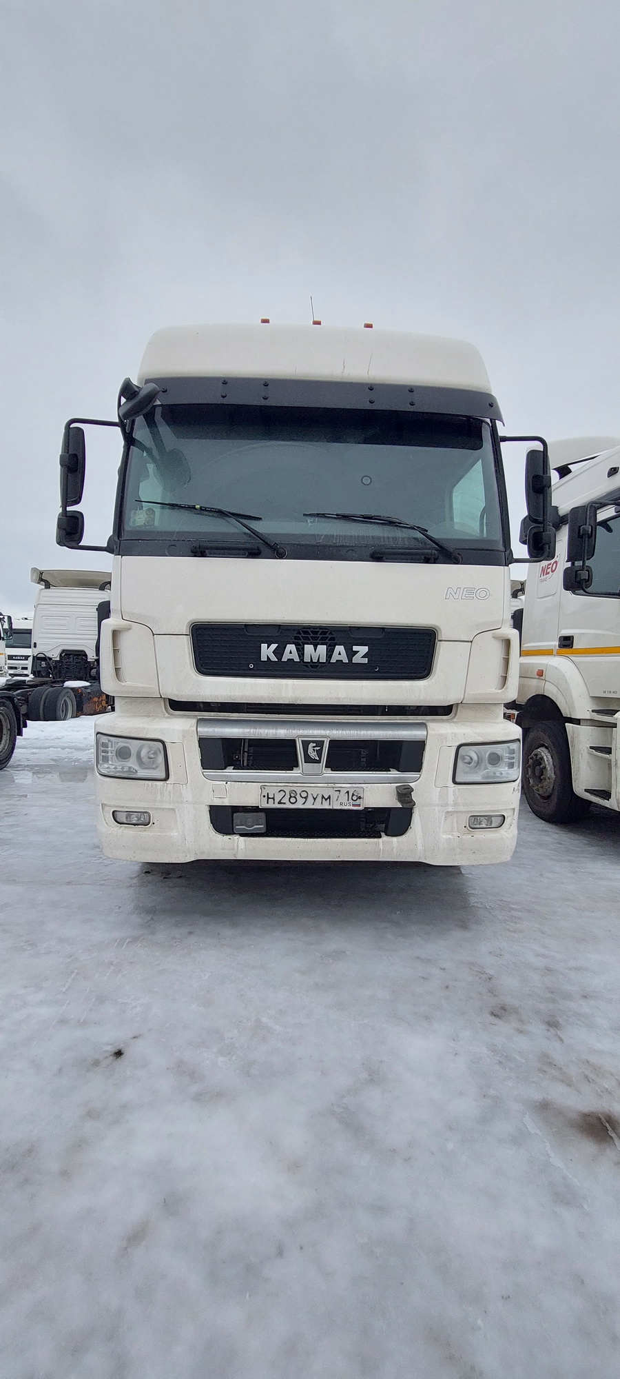 Седельный тягач КАМАЗ 5490-801-DC (газодизель) 2021 г.