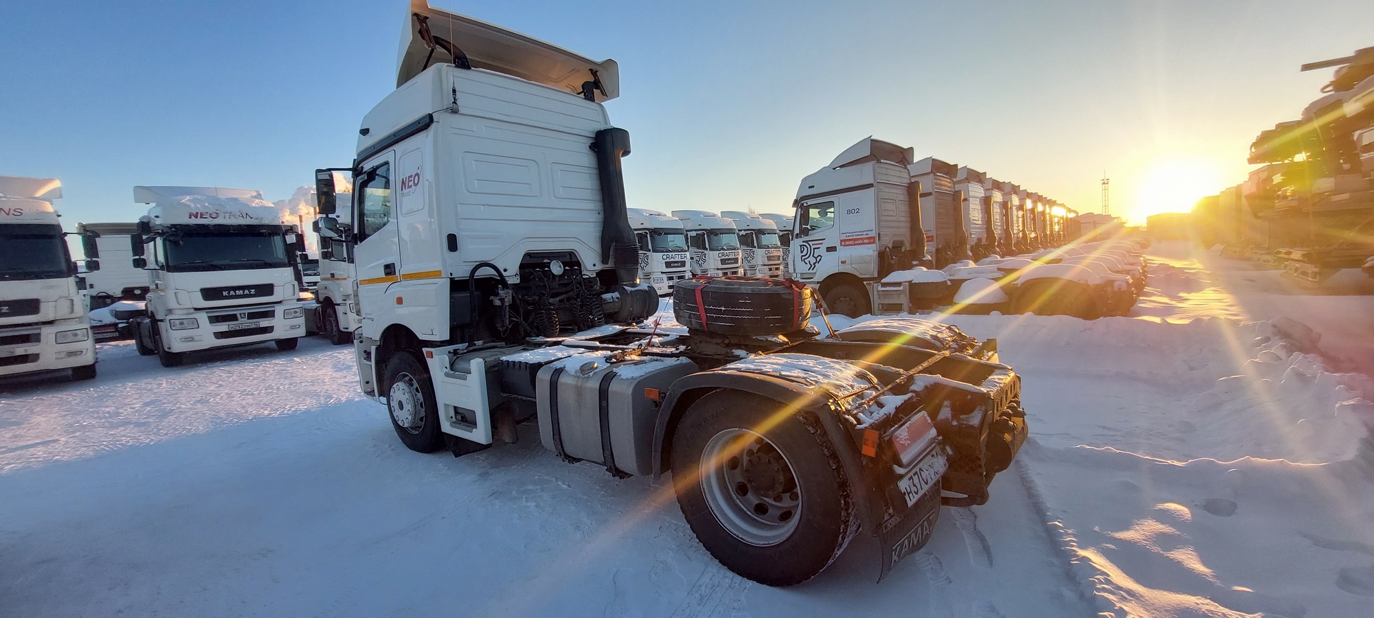 Седельный тягач КАМАЗ 5490-801-DC (газодизель) 2021 г. - фото 20
