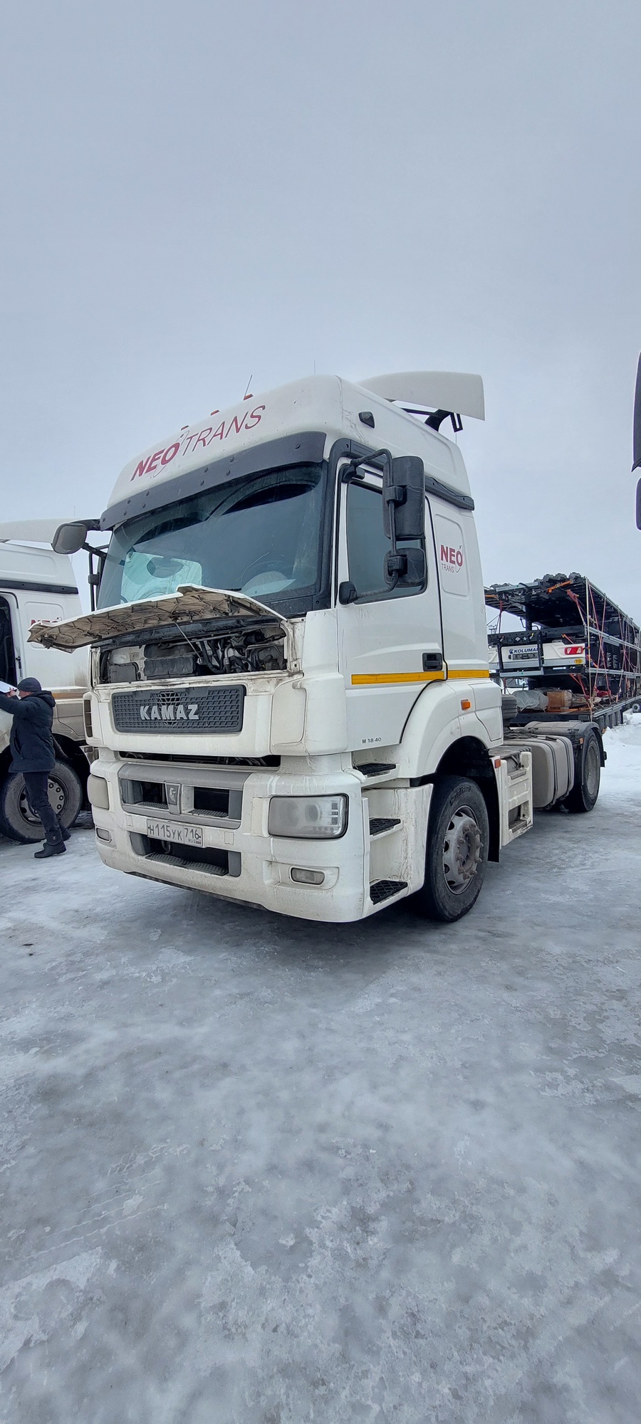 Седельный тягач КАМАЗ 5490-801-DC (газодизель) 2021 г. - фото 61