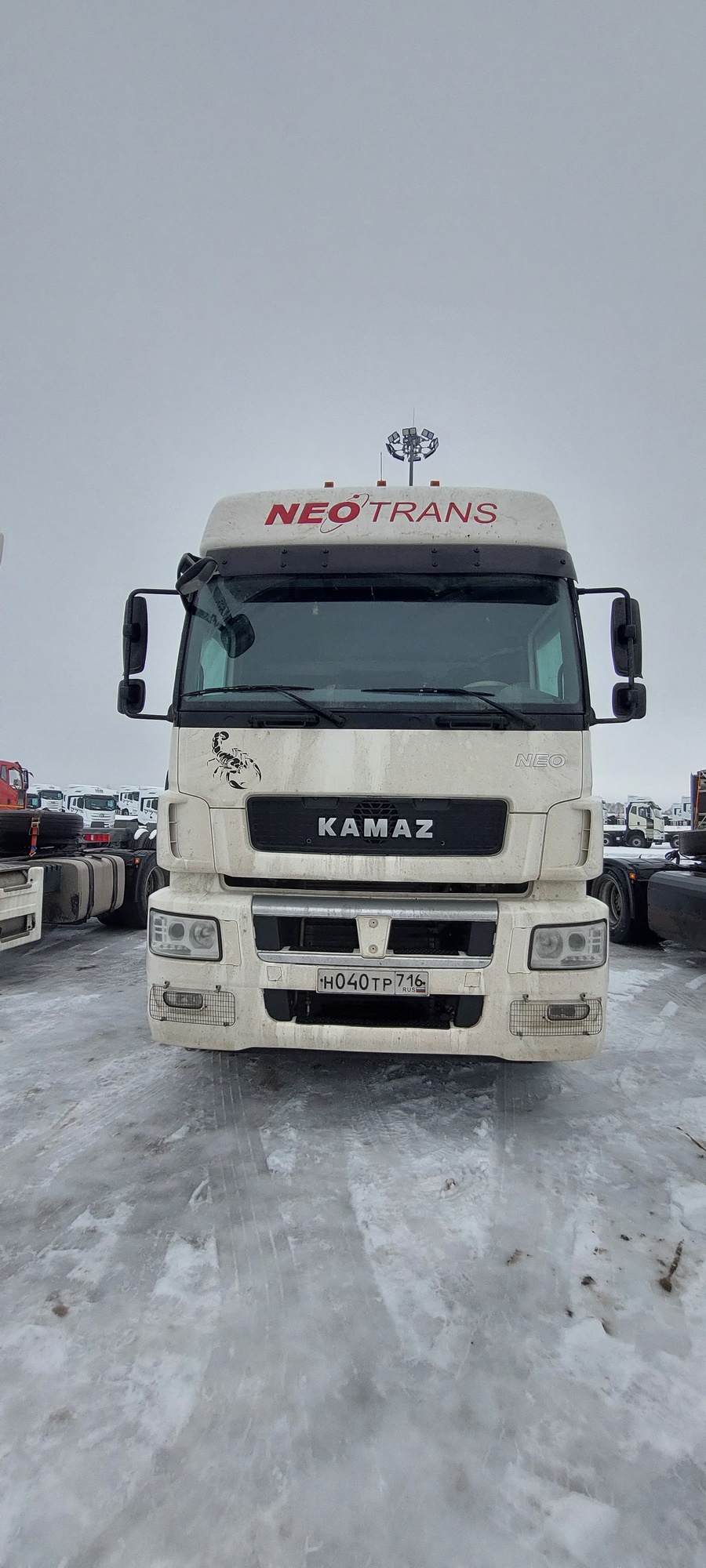 Седельный тягач КАМАЗ 5490-801-DC (газодизель) 2021 г.