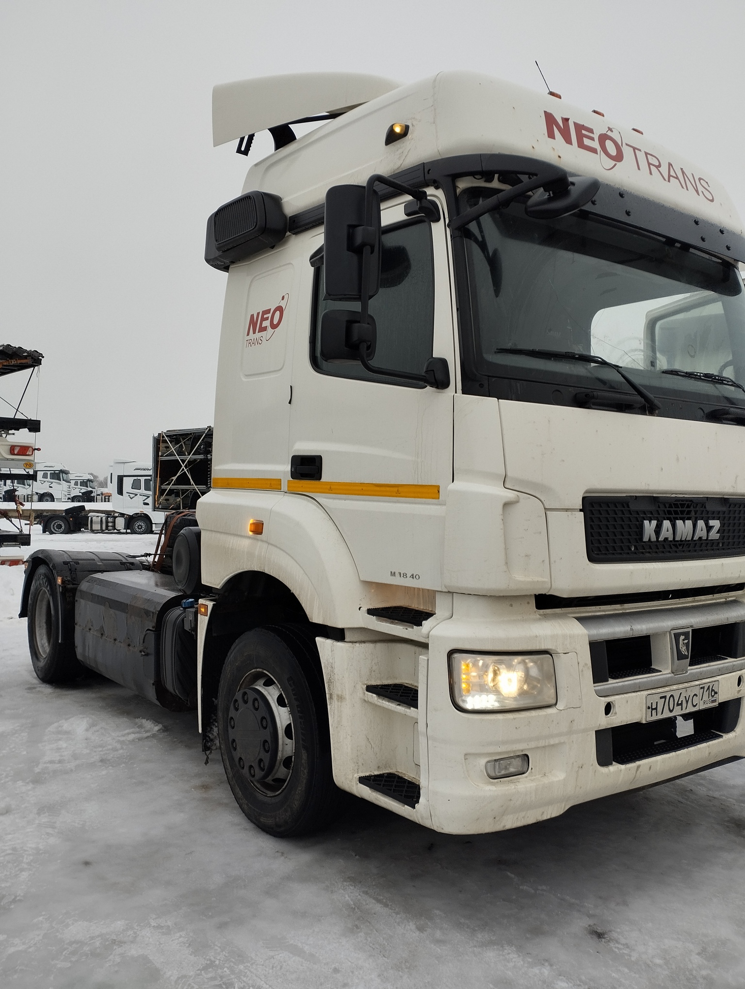 Седельный тягач КАМАЗ 5490-801-DC (газодизель) 2021 г. - фото 13