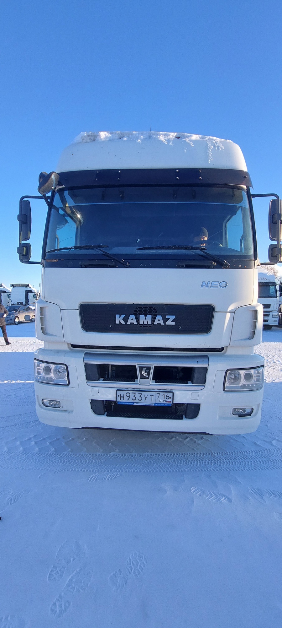 Седельный тягач КАМАЗ 5490-801-DC (газодизель) 2021 г.