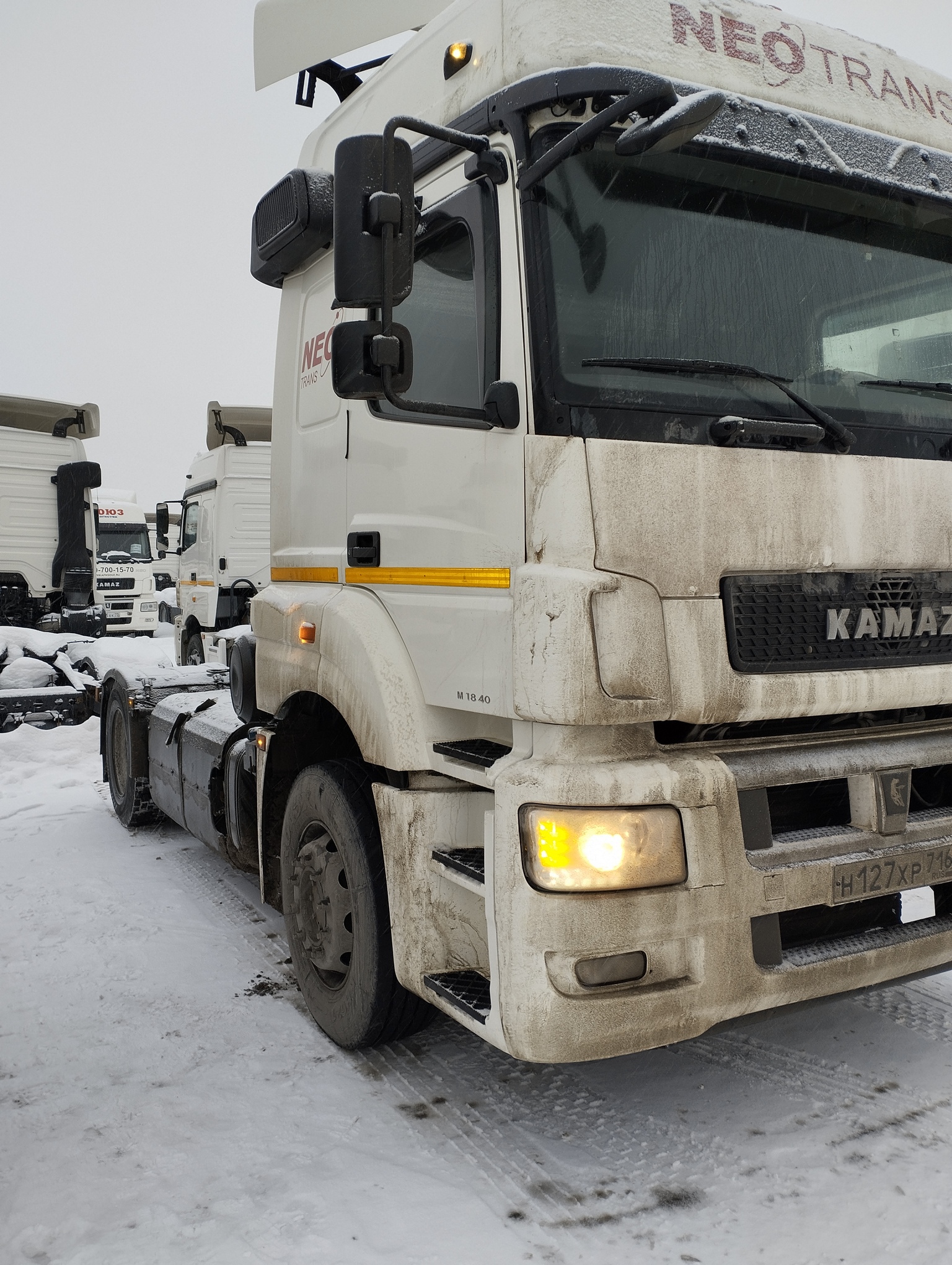 Седельный тягач КАМАЗ 5490-801-DC (газодизель) 2021 г. - фото 10