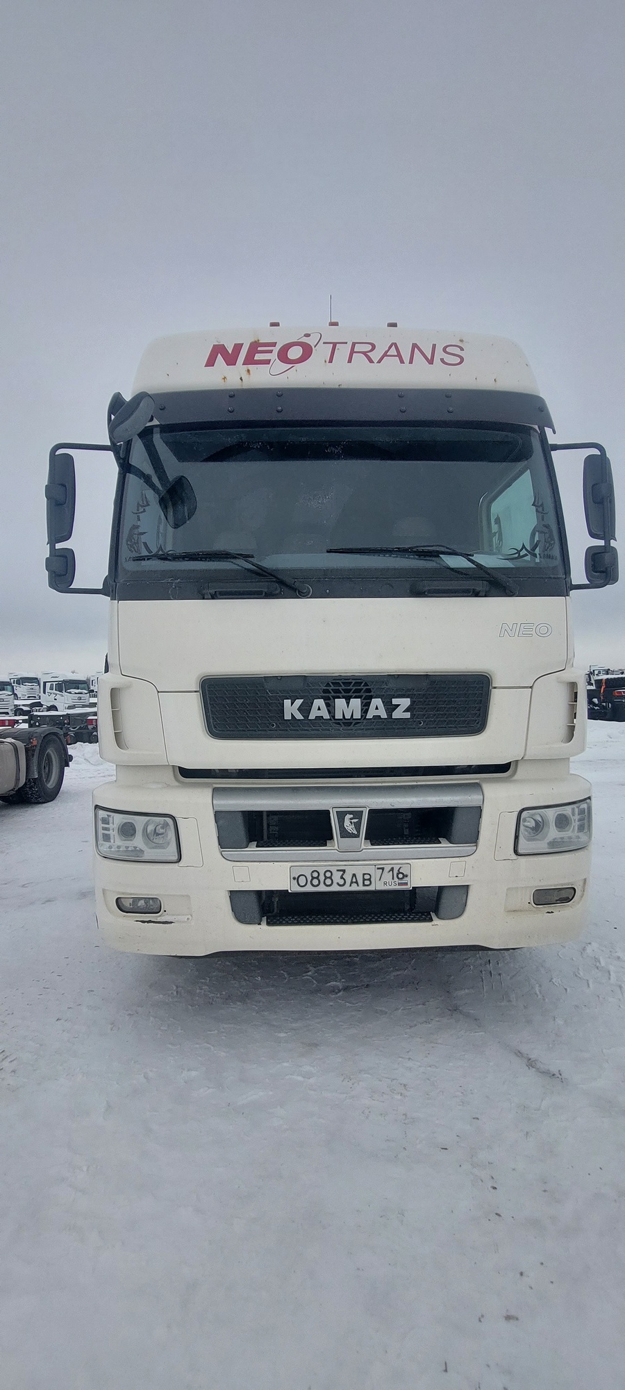 Седельный тягач КАМАЗ 5490-801-DC (газодизель) 2021 г.