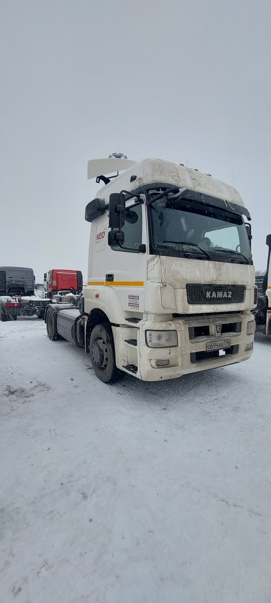 Седельный тягач КАМАЗ 5490-801-DC (газодизель) 2021 г. - фото 8