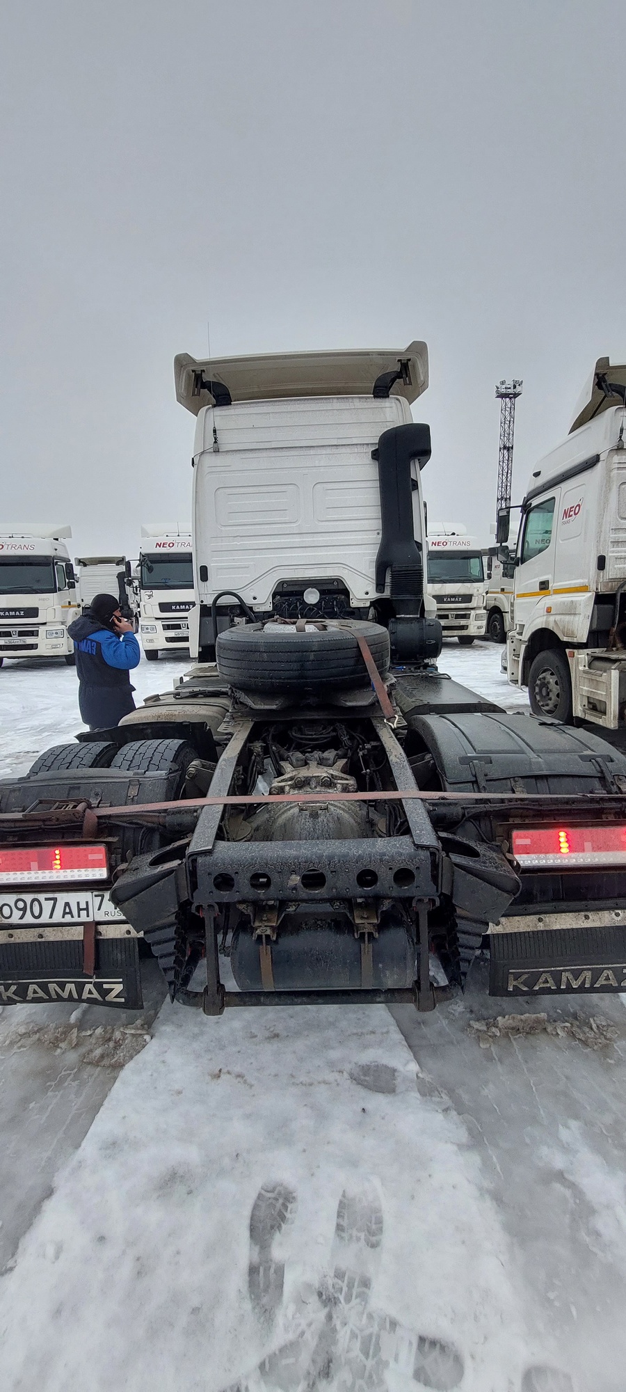 Седельный тягач КАМАЗ 5490-801-DC (газодизель) 2021 г. - фото 24