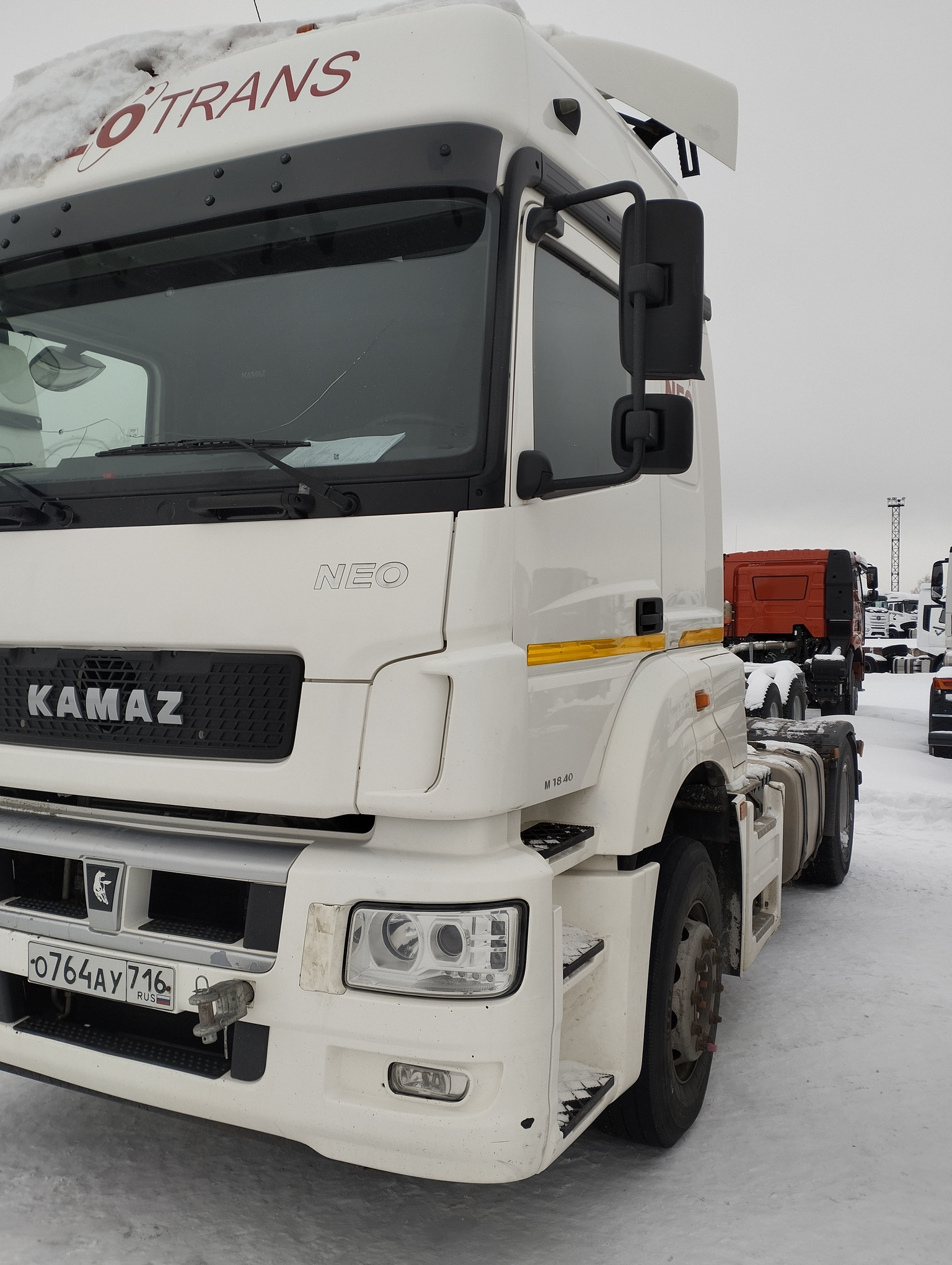 Седельный тягач КАМАЗ 5490-801-DC (газодизель) 2021 г. - фото 7