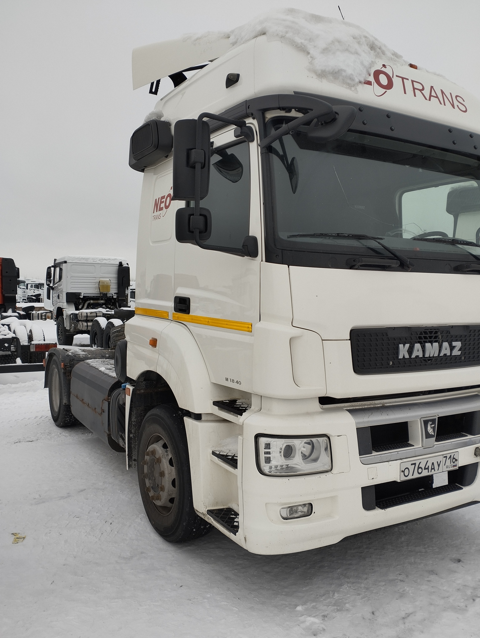 Седельный тягач КАМАЗ 5490-801-DC (газодизель) 2021 г. - фото 8