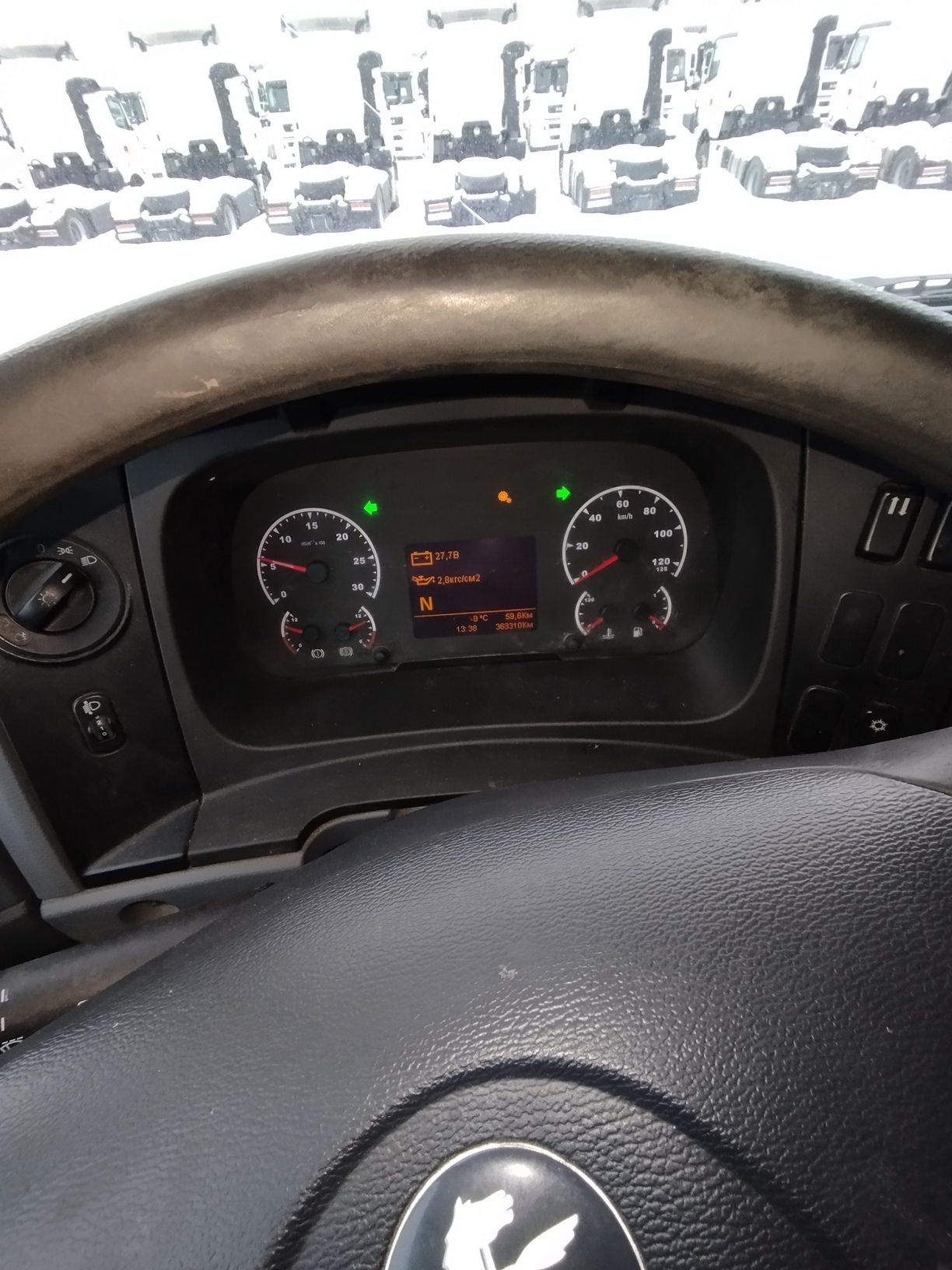 Седельный тягач КАМАЗ 5490-801-DC (газодизель) 2021 г. - фото 53