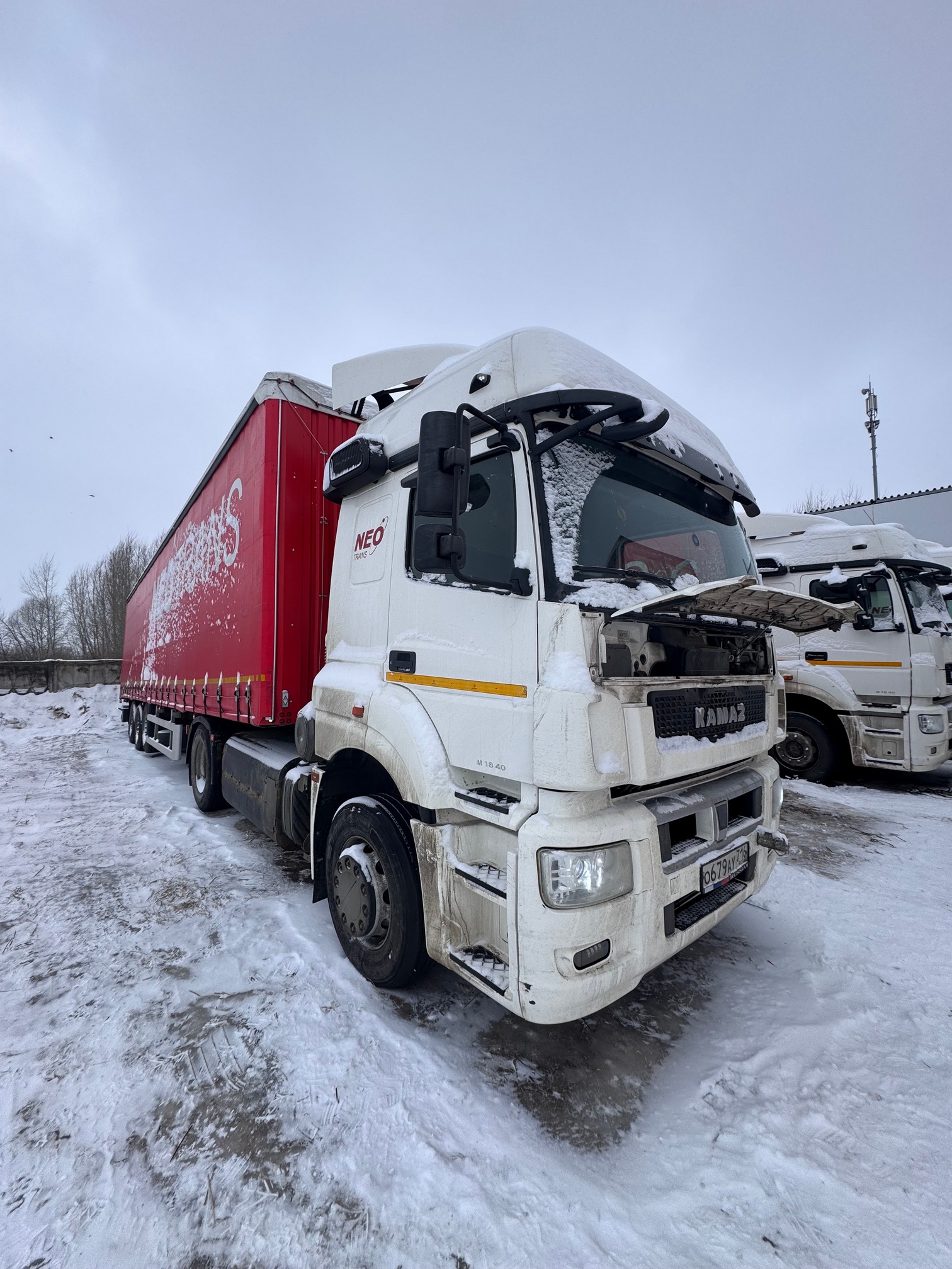 Седельный тягач КАМАЗ 5490-801-DC (газодизель) 2021 г. - фото 8