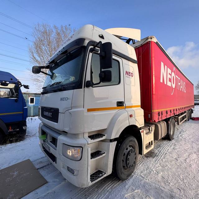 Седельный тягач КАМАЗ 5490-801-DC (газодизель) 2021 г. - фото 8