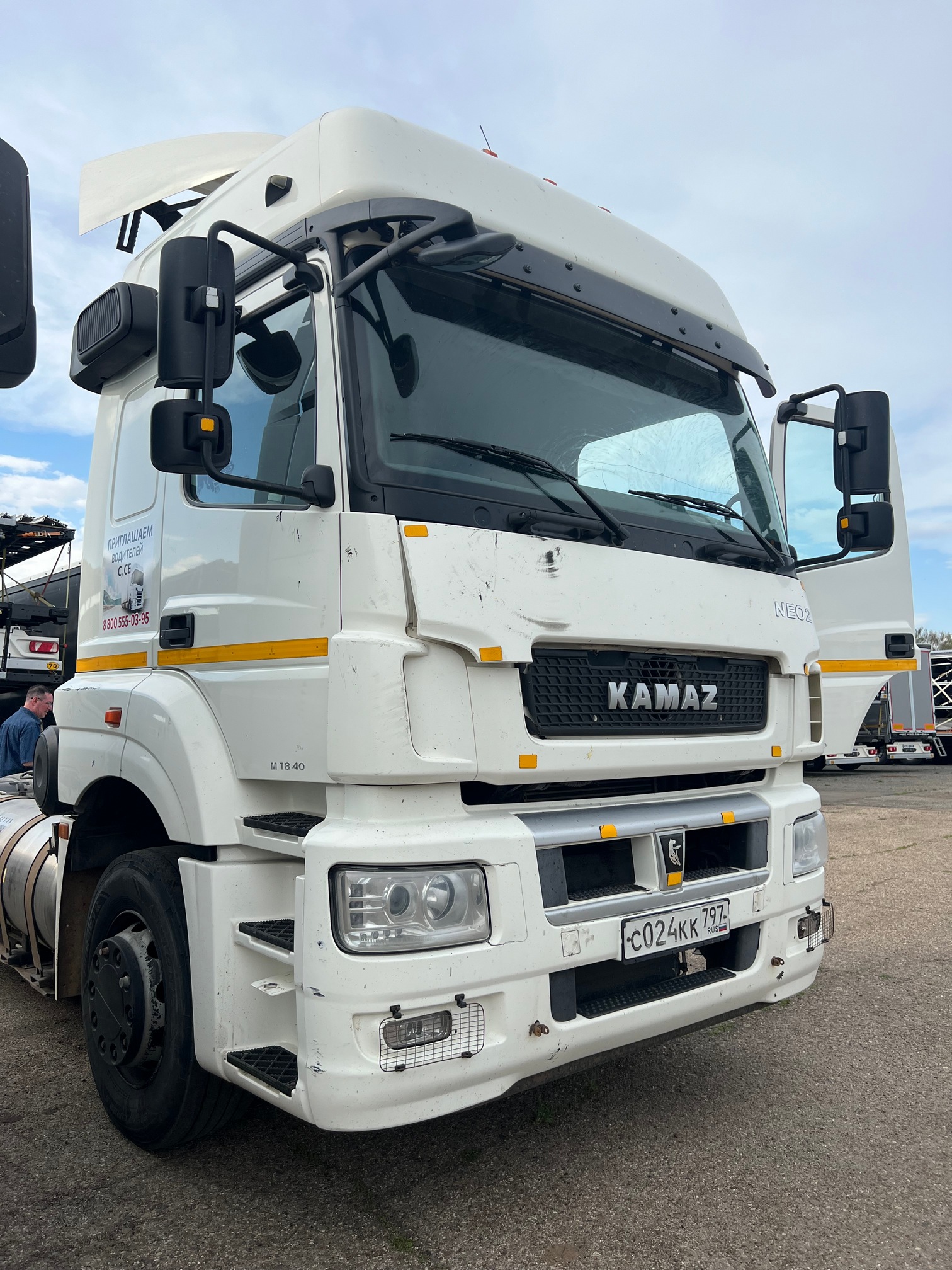 Седельный тягач КАМАЗ 5490-80802-90(5P) (СПГ) 2021 г. - фото 7