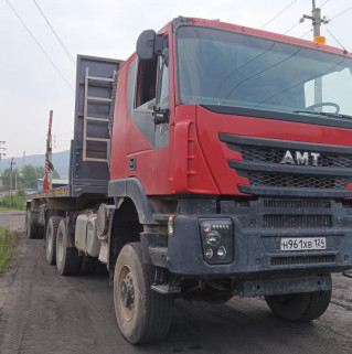 AMT N.V. 6329* 6x6 Седельный тягач с КМУ