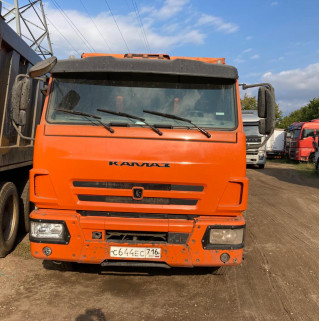 НефАЗ 4514* на шасси КамАЗ 65115 6x4 Зерновоз