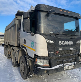 Scania P 8x4 Самосвал