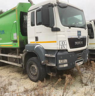 Завод специальной техники GPM* на шасси MAN TGS 6x4 Мусоровоз