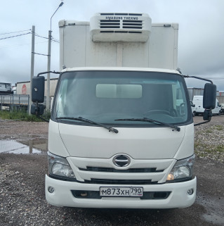 Центртранстехмаш АФ-4771* на шасси HINO 300 4x2 изотермический/рефрижератор с гидробортом (кат. C)