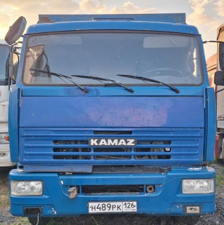 ТехноСтавПрицеп ТР8499 на шасси КамАЗ 65115 6x4 Зерновоз