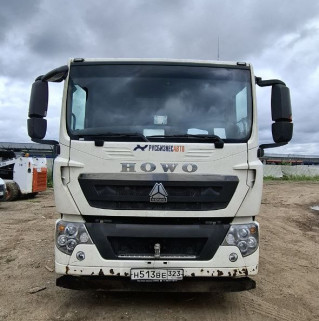 Howo T5G 4x2 Бортовой с КМУ