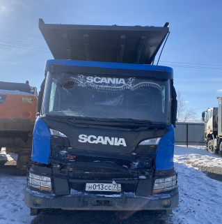 Scania P 8x4 Самосвал