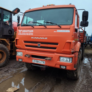 КамАЗ 43118 6x6 Бортовой с КМУ