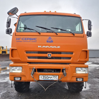 КамАЗ 43118 6x6 Бортовой с КМУ